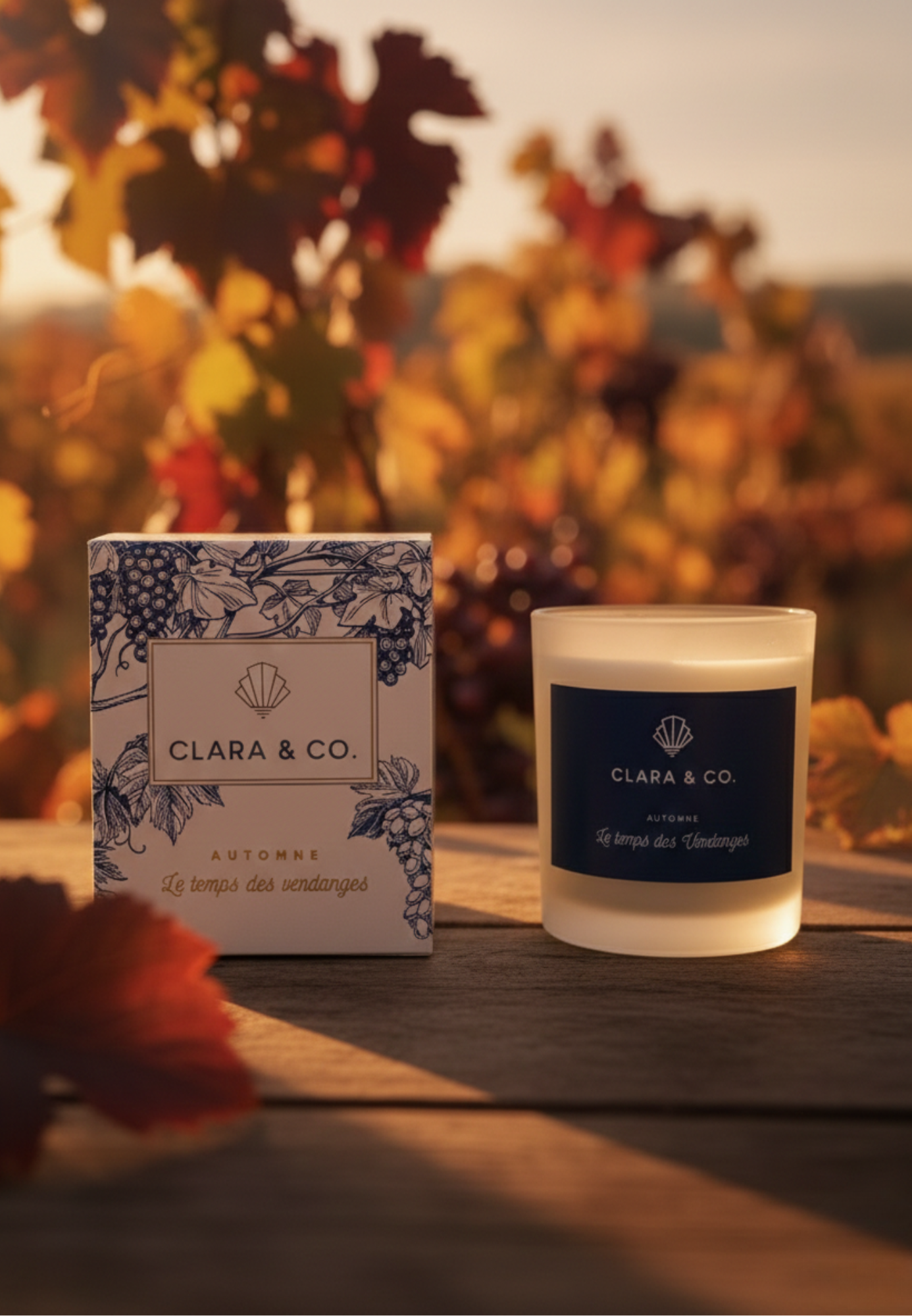 Automne bougies-bijoux