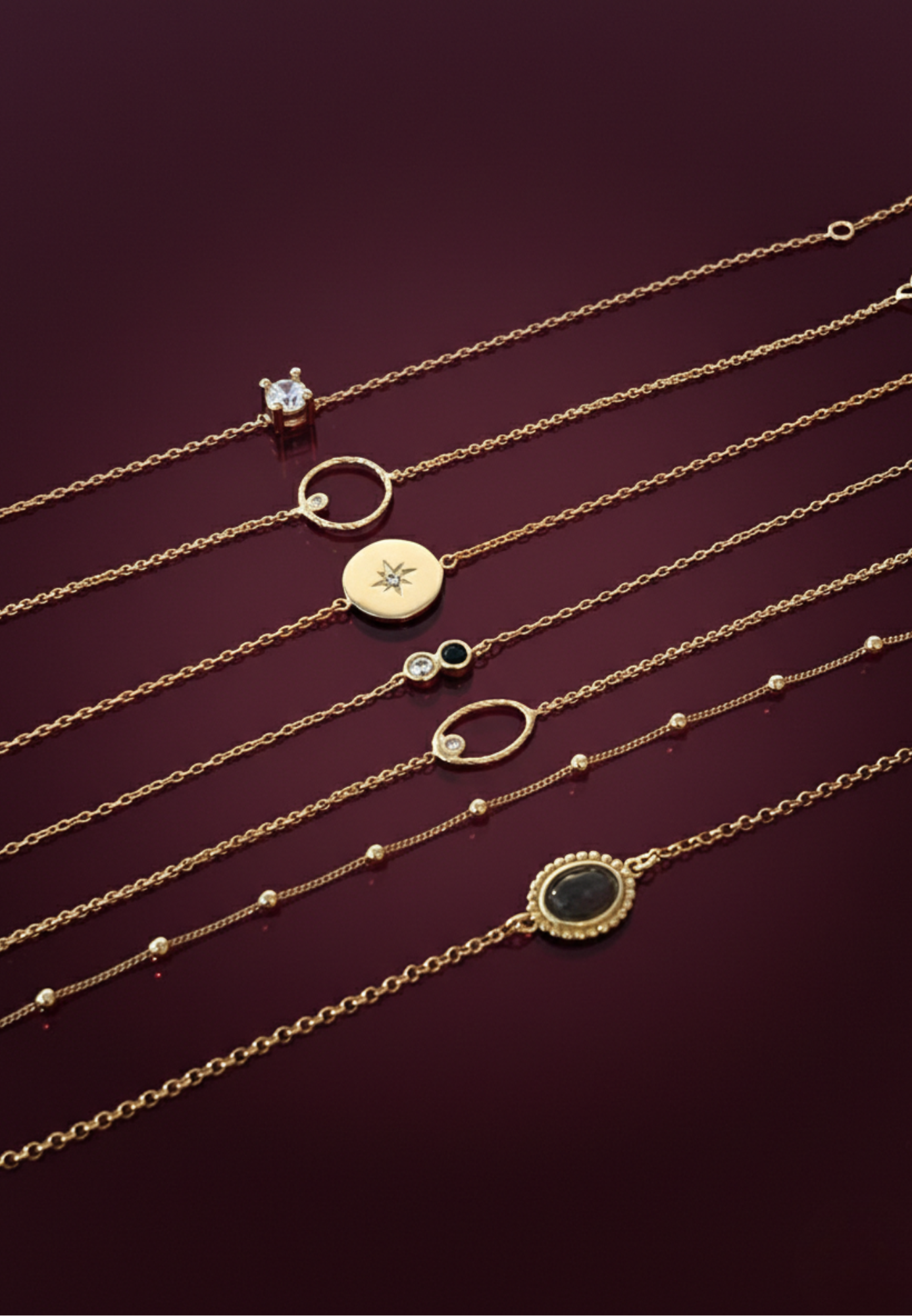 modèle bracelet or complet